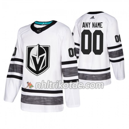 Vegas Golden Knights Trikot Custom 2019 All-Star Adidas Weiß Authentic - Herren
